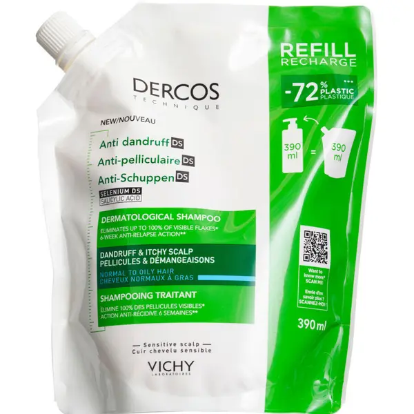 Vichy Derc Antiskæl Shampoo OH