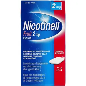 Nicotinell Fruit 2 mg 24 stk