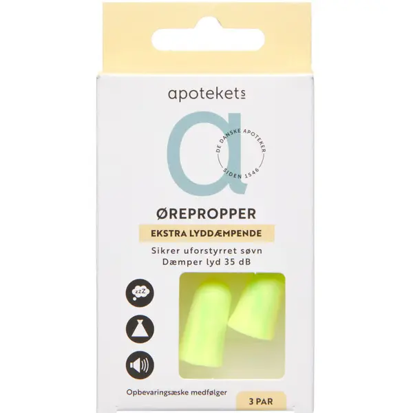 Apotekets Ørepropper SNR 36dB