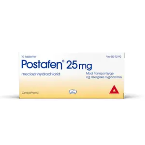 Postafen 25 mg 10 stk