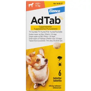 AdTab til hunde >5.5-11 kg 225