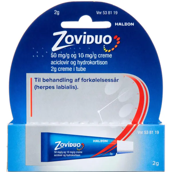 Zoviduo creme 2 g