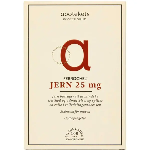 Apotekets Jern 25 mg